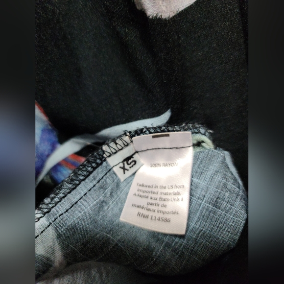 ANTHROPOLOGIE SAM & LAVI OFF THE SHOULDER BIRDS OF PARADISE CARDINALS DRESS XS - Picture 9 of 15